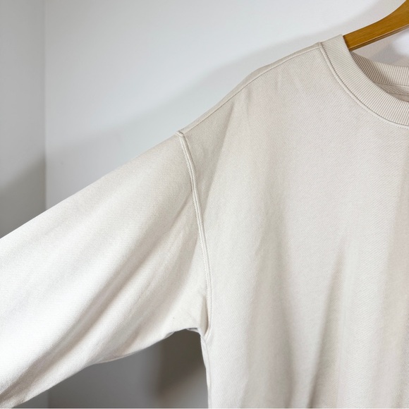 Old Navy Cream Vintage SoComfy Crewneck Sweatshirt - Picture 5 of 7